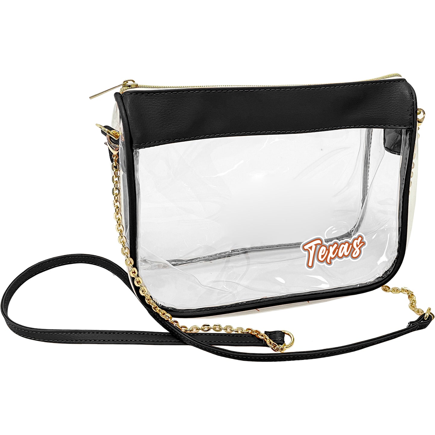 Texas Longhorns Hype Stadium Crossbody Clear Bag