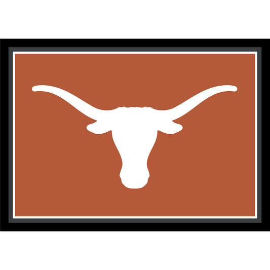 Imperial Texas Longhorns 7'8'' x 10'9'' Spirit Rug