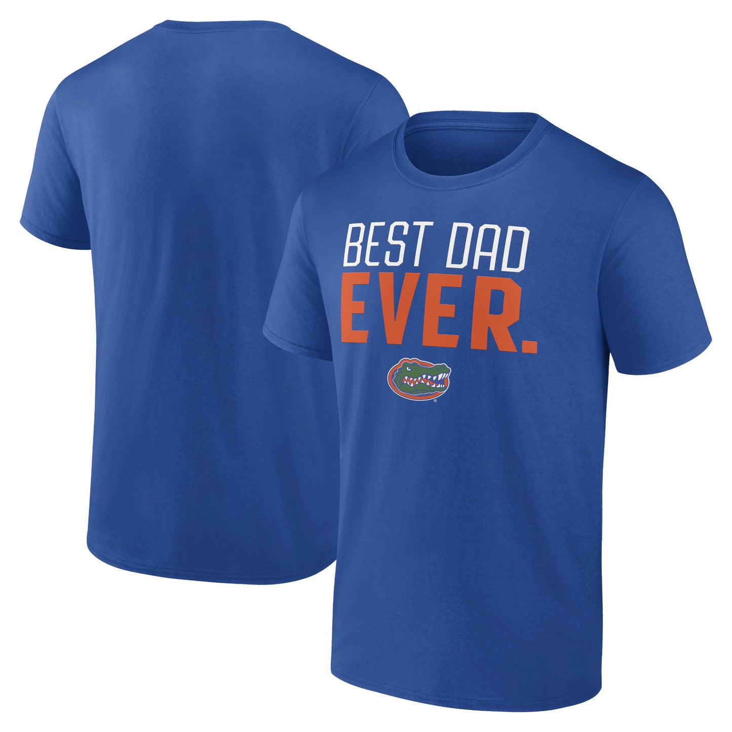 Men's Royal Florida Gators Best Dad Ever T-Shirt