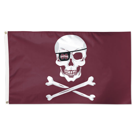 WinCraft Mike Leach Mississippi State Bulldogs 3' x 5' One-Sided Deluxe Flag