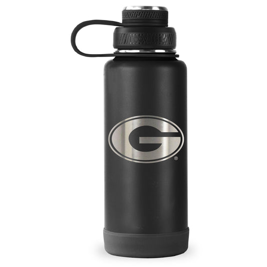 Black Georgia Bulldogs 32oz. EcoVessel Boulder Bottle