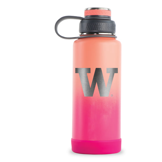 Pink Washington Huskies 32oz. EcoVessel Boulder Bottle