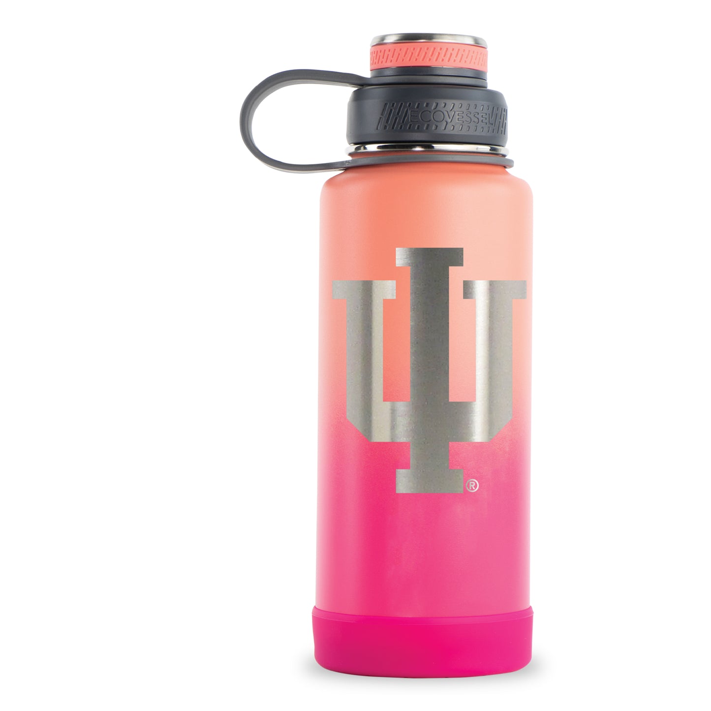 Pink Indiana Hoosiers 32oz. EcoVessel Boulder Bottle