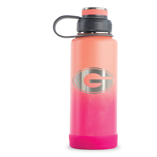 Pink Georgia Bulldogs 32oz. EcoVessel Boulder Bottle
