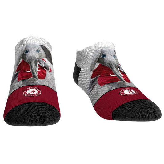 Unisex Rock Em Socks Alabama Crimson Tide Mascot Walkout Low Cut Socks