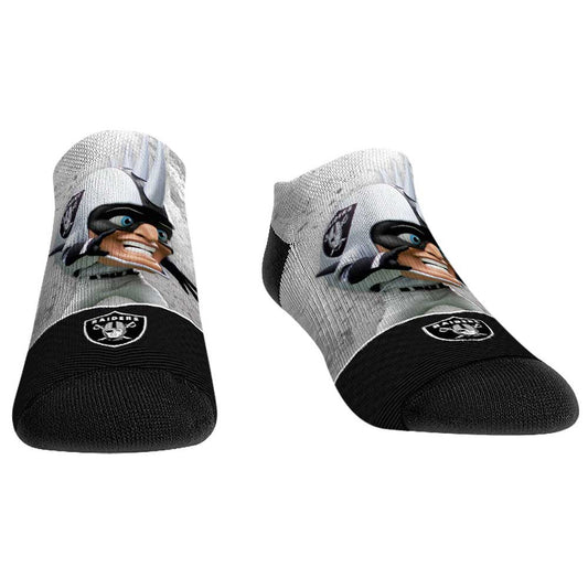 Unisex Rock Em Socks Las Vegas Raiders Mascot Walkout Low Cut Socks