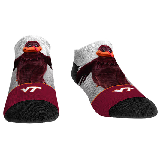 Youth Rock Em Socks Virginia Tech Hokies Mascot Walkout Low-Cut Socks