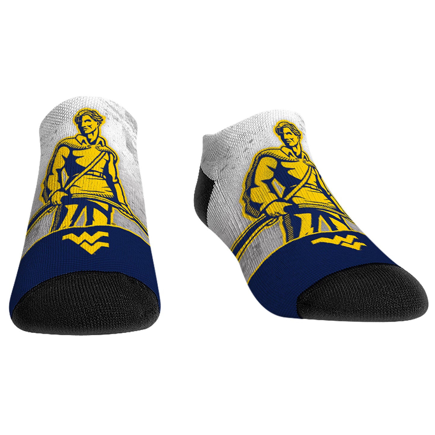 Youth Rock Em Socks West Virginia Mountaineers Mascot Walkout Low-Cut Socks