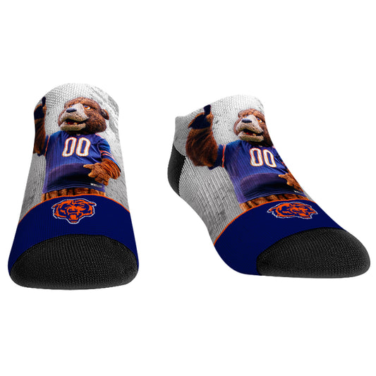 Youth Rock Em Socks Chicago Bears Mascot Walkout Low-Cut Socks