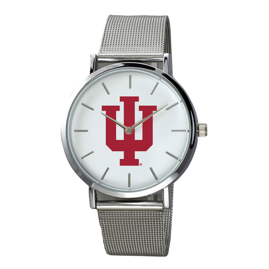 Indiana Hoosiers Plexus Stainless Steel Watch