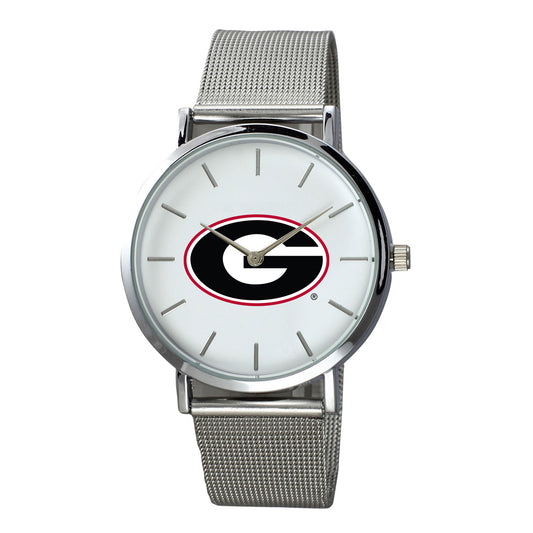 Georgia Bulldogs Plexus Stainless Steel Watch