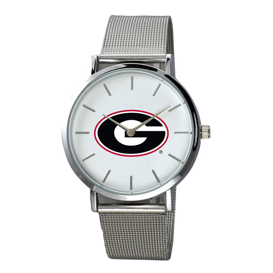 Georgia Bulldogs Plexus Stainless Steel Watch