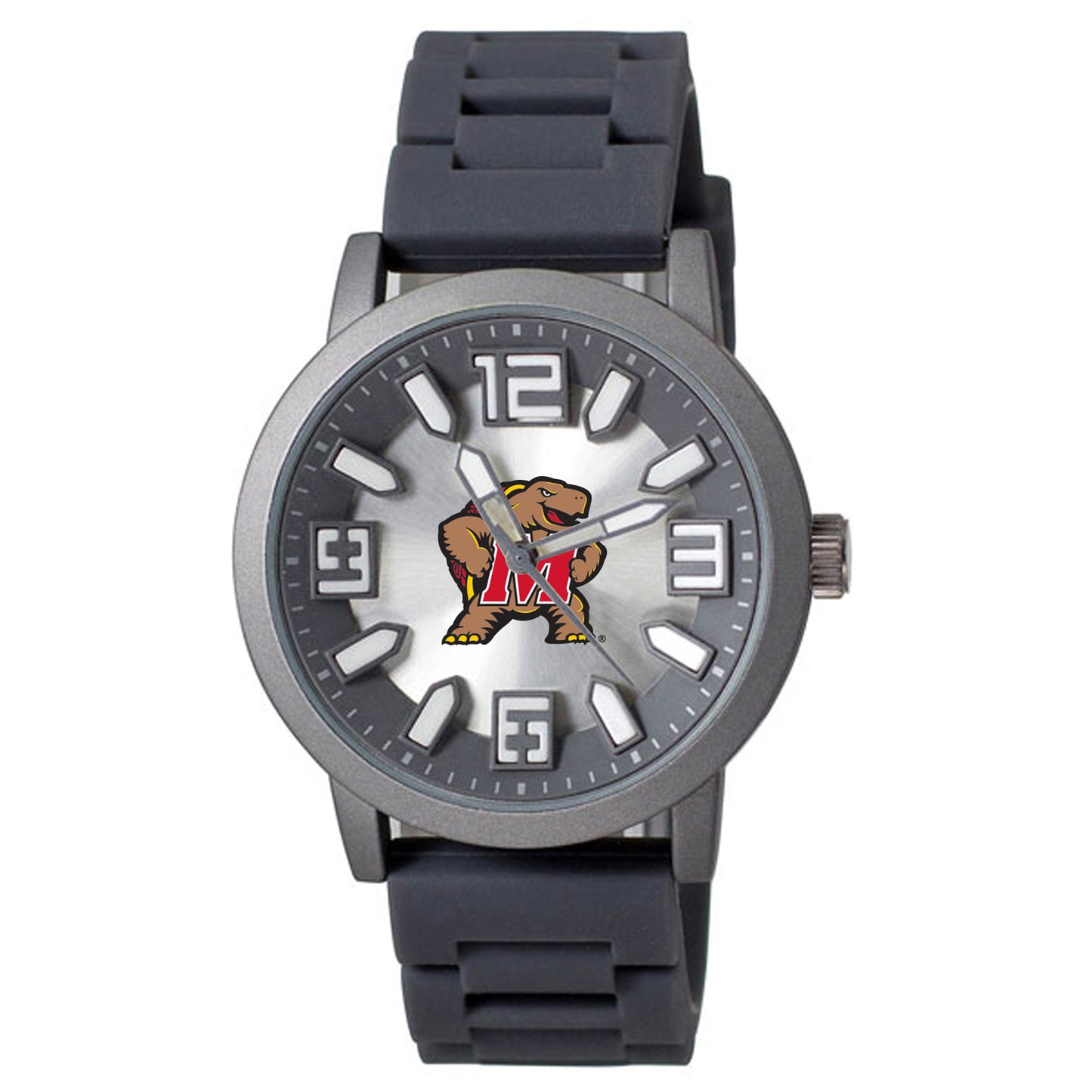 Maryland Terrapins Enigma Silicone Strap Watch