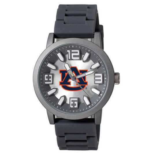 Auburn Tigers Enigma Silicone Strap Watch