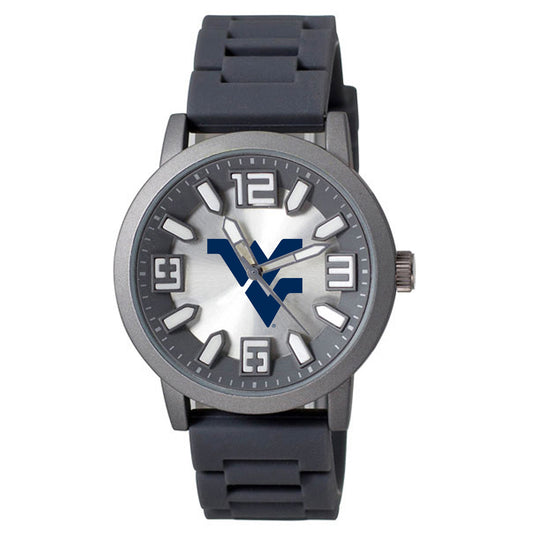 West Virginia Mountaineers Enigma Silicone Strap Watch