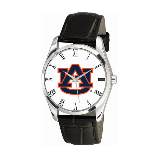 Women's Auburn Tigers Berkeley Black Leather Watch