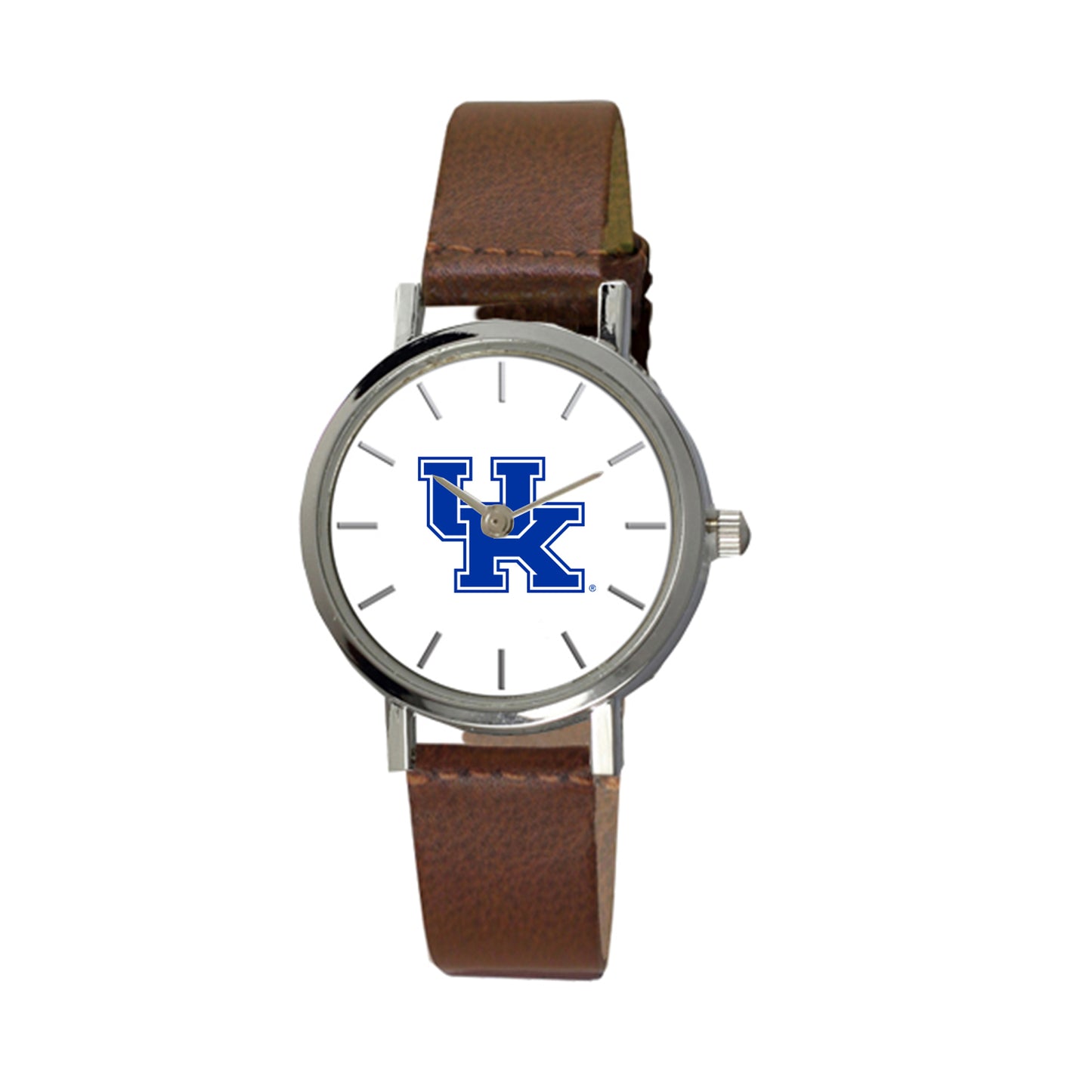 Women's Kentucky Wildcats Plexus Brown Leather Watch