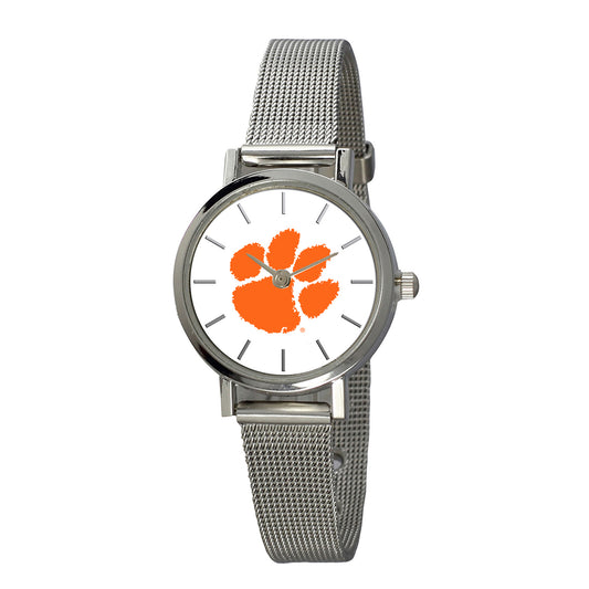 Women's Clemson Tigers Plexus Stainless Steel Watch