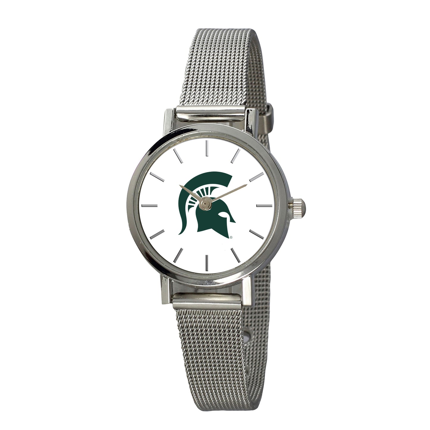 Women's Michigan State Spartans Plexus Stainless Steel Watch