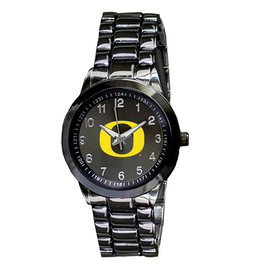 Women's Oregon Ducks Integris Gunmetal Stainless Steel Watch