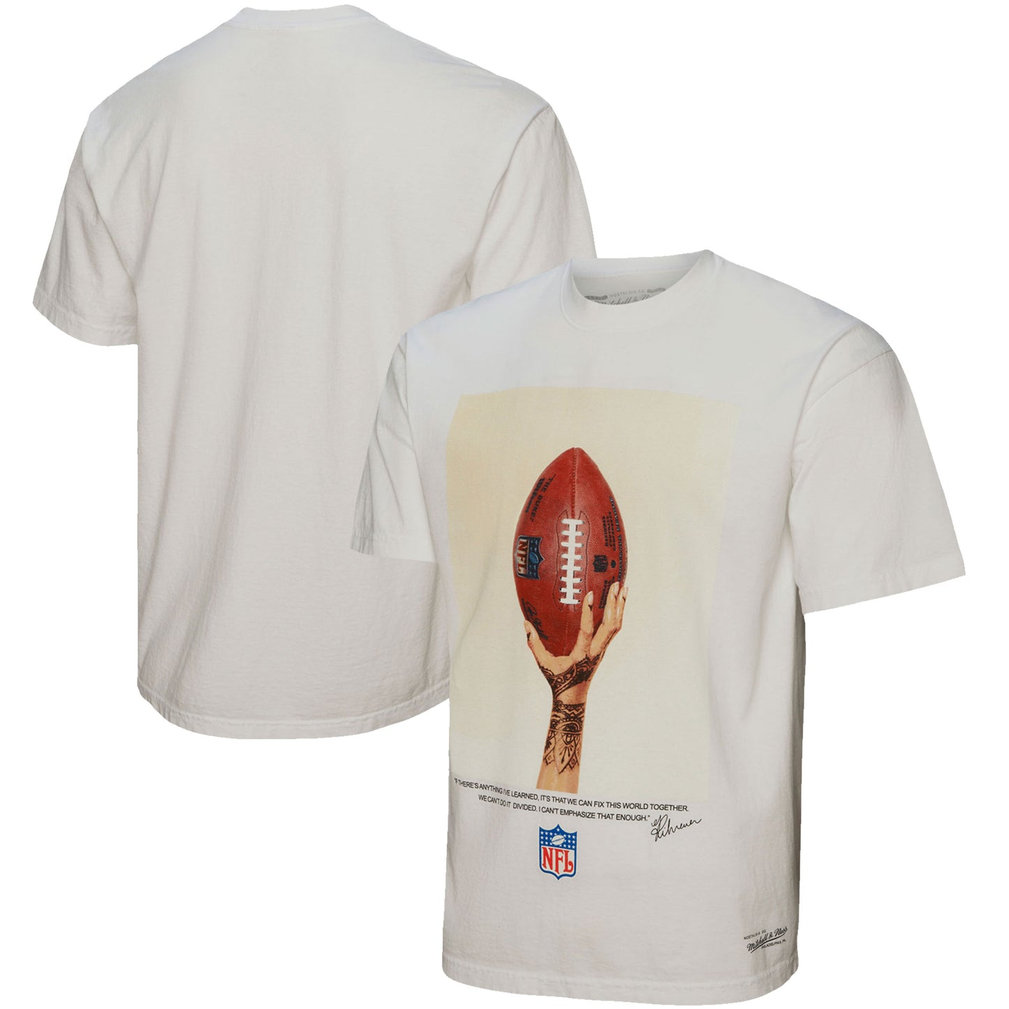 Unisex FENTY for Mitchell & Ness White Super Bowl LVII Icon T-Shirt