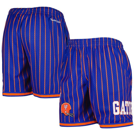 Men's Mitchell & Ness Royal Florida Gators City Collection Mesh Shorts
