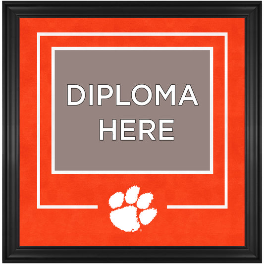 Clemson Tigers Deluxe 11" x 14" Diploma Frame with Team Logo