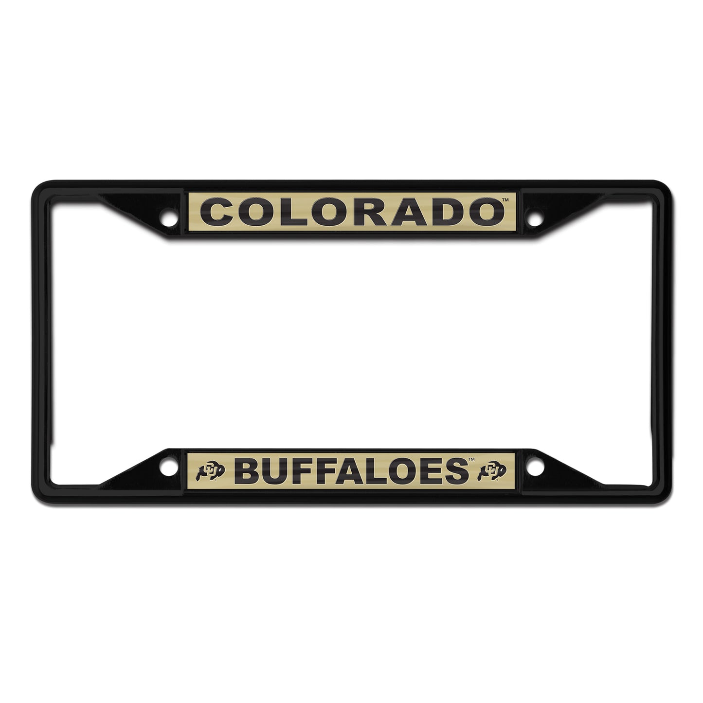 WinCraft Colorado Buffaloes Chrome Color License Plate Frame