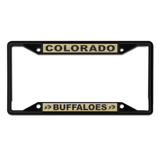 WinCraft Colorado Buffaloes Chrome Color License Plate Frame