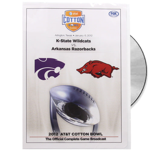 Arkansas Razorbacks 2012 Cotton Bowl Champions DVD