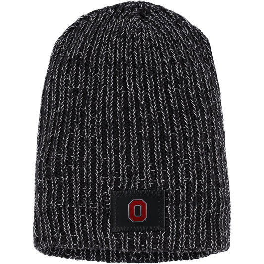 Women's Love Your Melon  Black Ohio State Buckeyes Beanie 