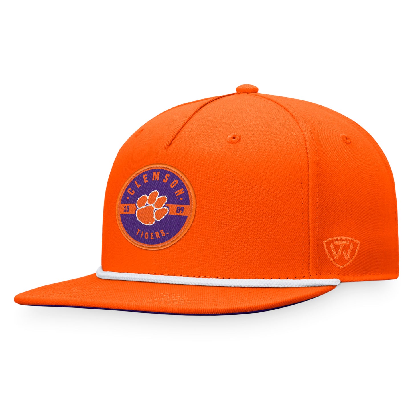 Men's Top of the World Orange Clemson Tigers Bank Hat