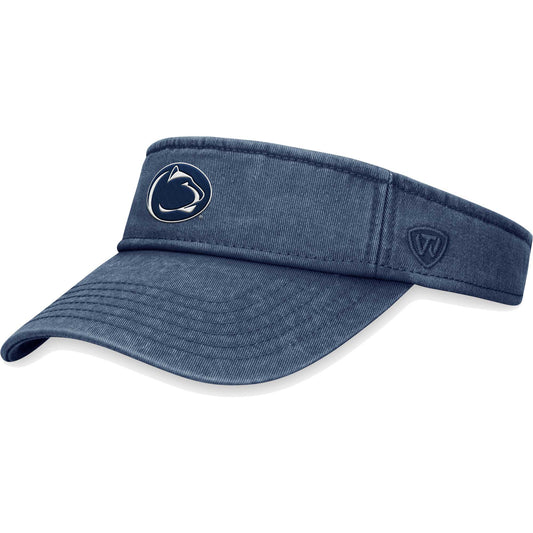Men's Top of the World  Navy Penn State Nittany Lions Terry Adjustable Visor