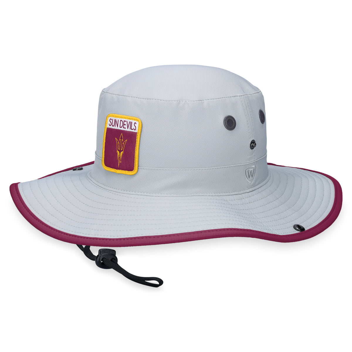 Men's Top of the World Gray Arizona State Sun Devils Steady Bucket Hat