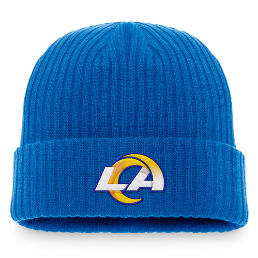 Men's Fanatics Royal Los Angeles Rams Core Fundamental Cuffed Knit Hat
