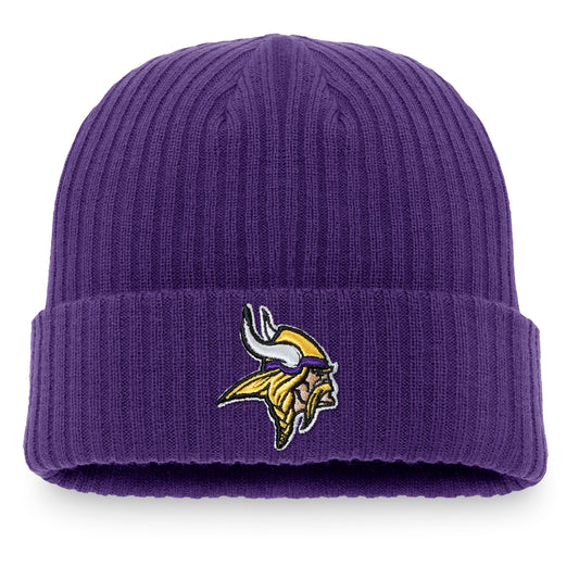 Men's Fanatics Purple Minnesota Vikings Core Fundamental Cuffed Knit Hat