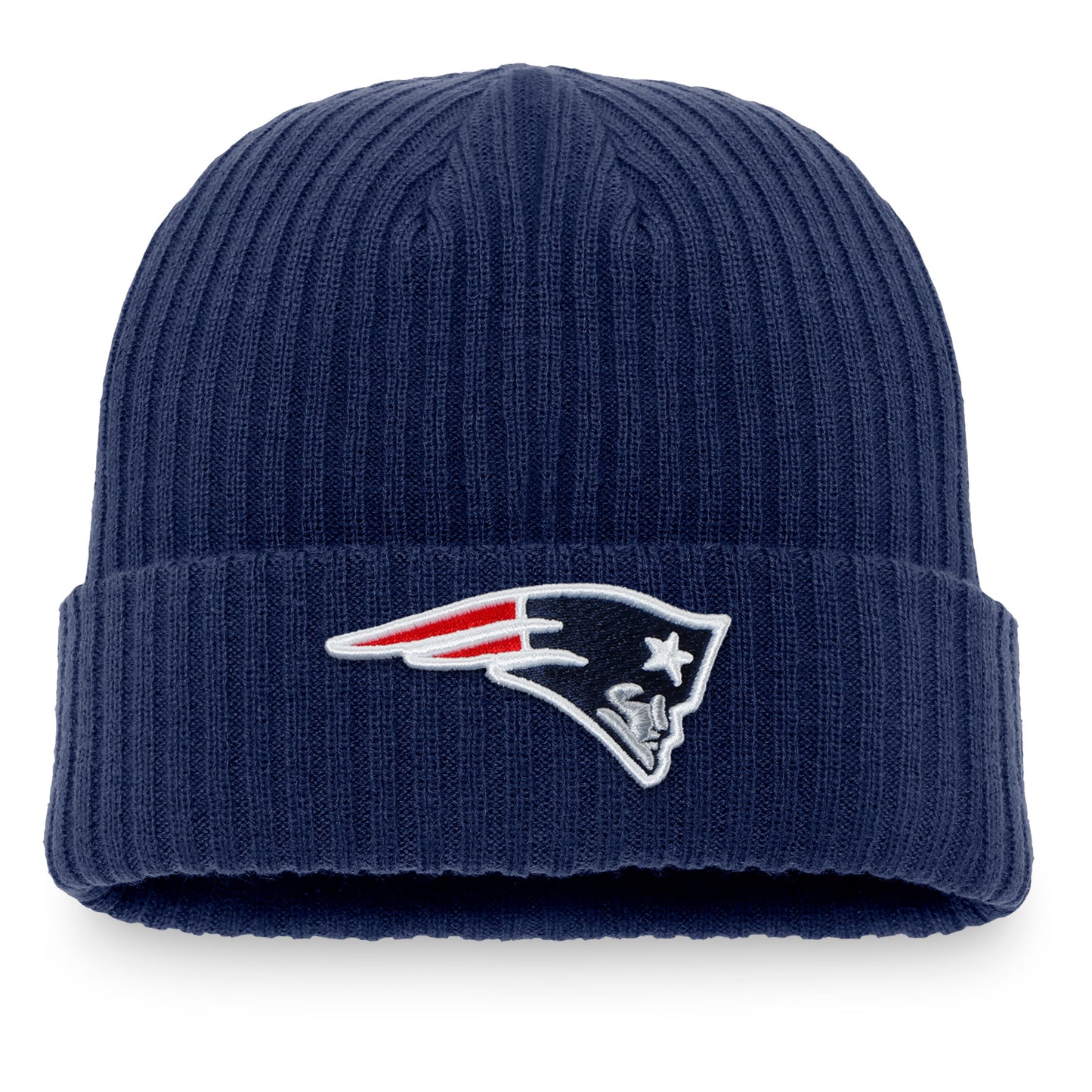 Men's Fanatics Navy New England Patriots Core Fundamental Cuffed Knit Hat