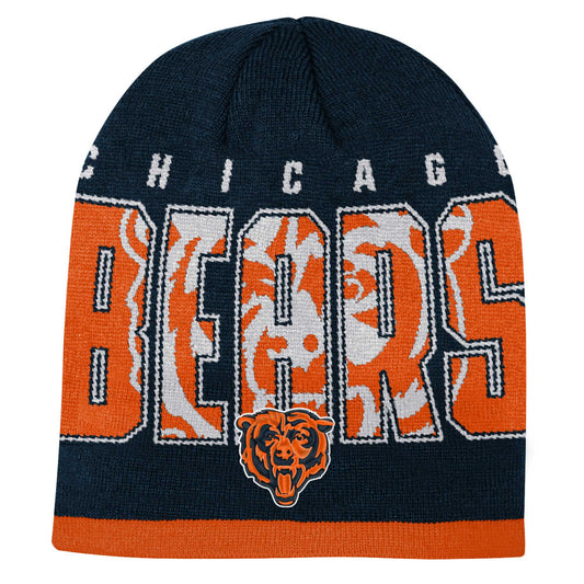 Youth  Navy Chicago Bears Legacy Beanie