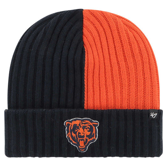 Men's '47 Navy Chicago Bears Fracture Cuffed Knit Hat