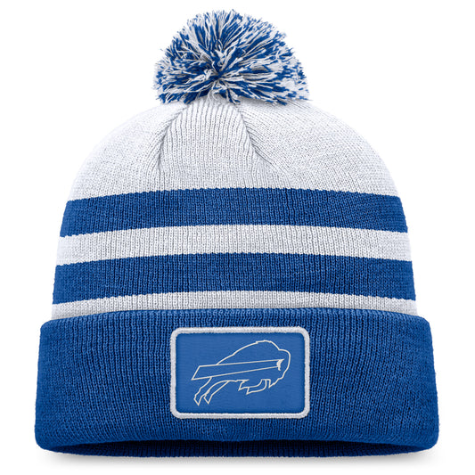 Men's Fanatics Royal Buffalo Bills Cuffed Knit Hat with Pom