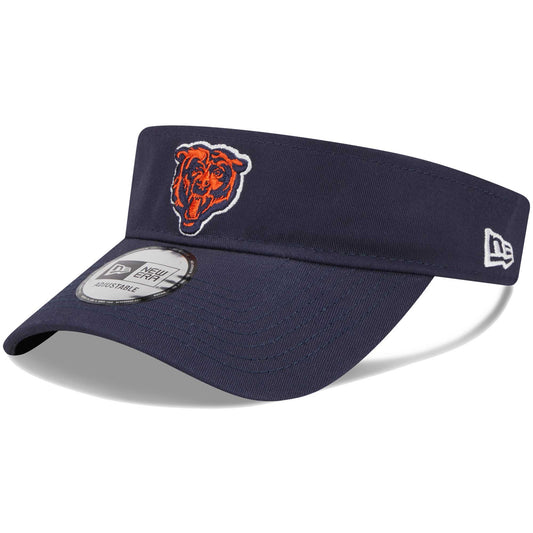 Men's New Era Navy Chicago Bears Main Adjustable Visor