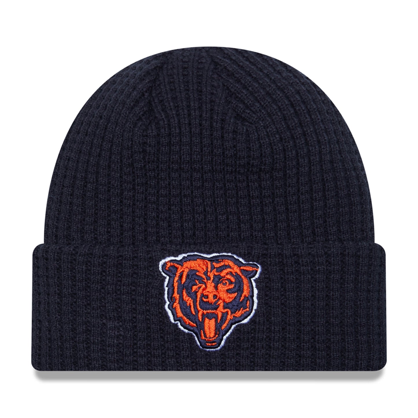 Men's New Era  Navy Chicago Bears Prime Cuffed Knit Hat