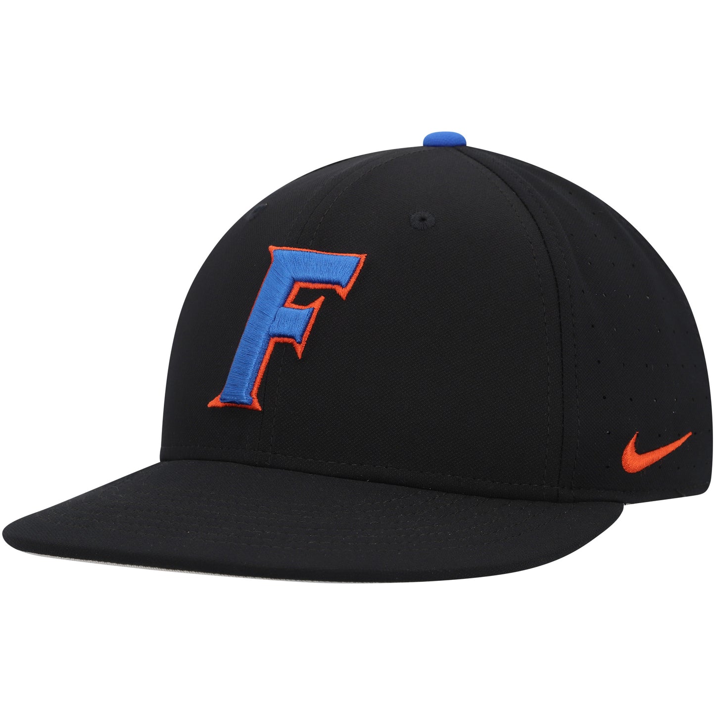 Men's Nike Black Florida Gators Aero True Baseball Performance Fitted Hat