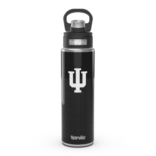 Tervis Indiana Hoosiers 24oz. Weave Stainless Steel Wide Mouth Bottle