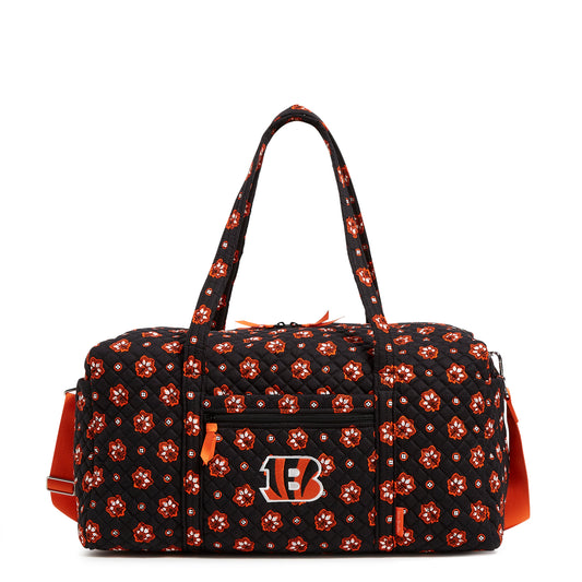Vera Bradley Cincinnati Bengals Large Travel Duffel Bag