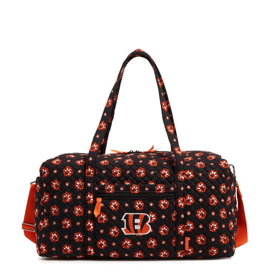 Vera Bradley Cincinnati Bengals Large Travel Duffel Bag