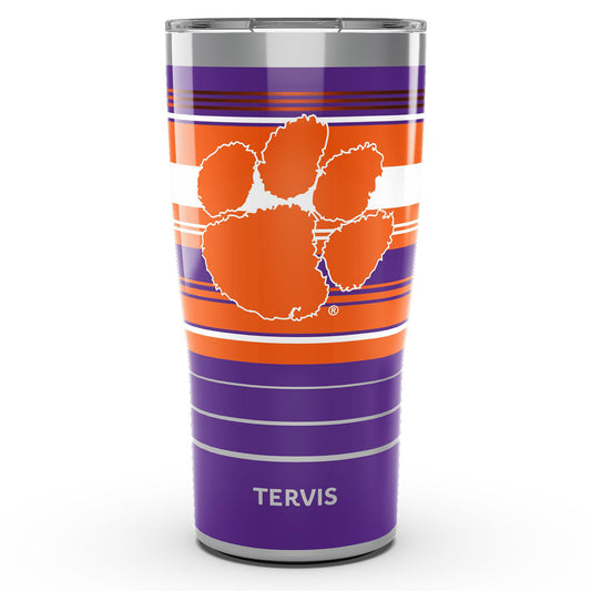 Tervis Clemson Tigers 20oz. Hype Stripe Stainless Steel Tumbler