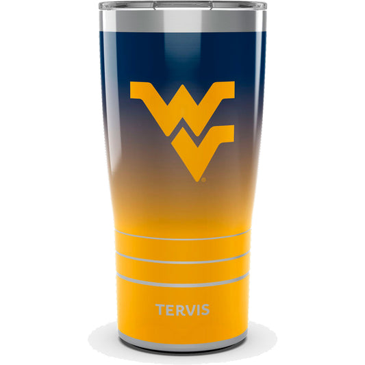 Tervis West Virginia Mountaineers 20oz. Ombre Stainless Steel Tumbler