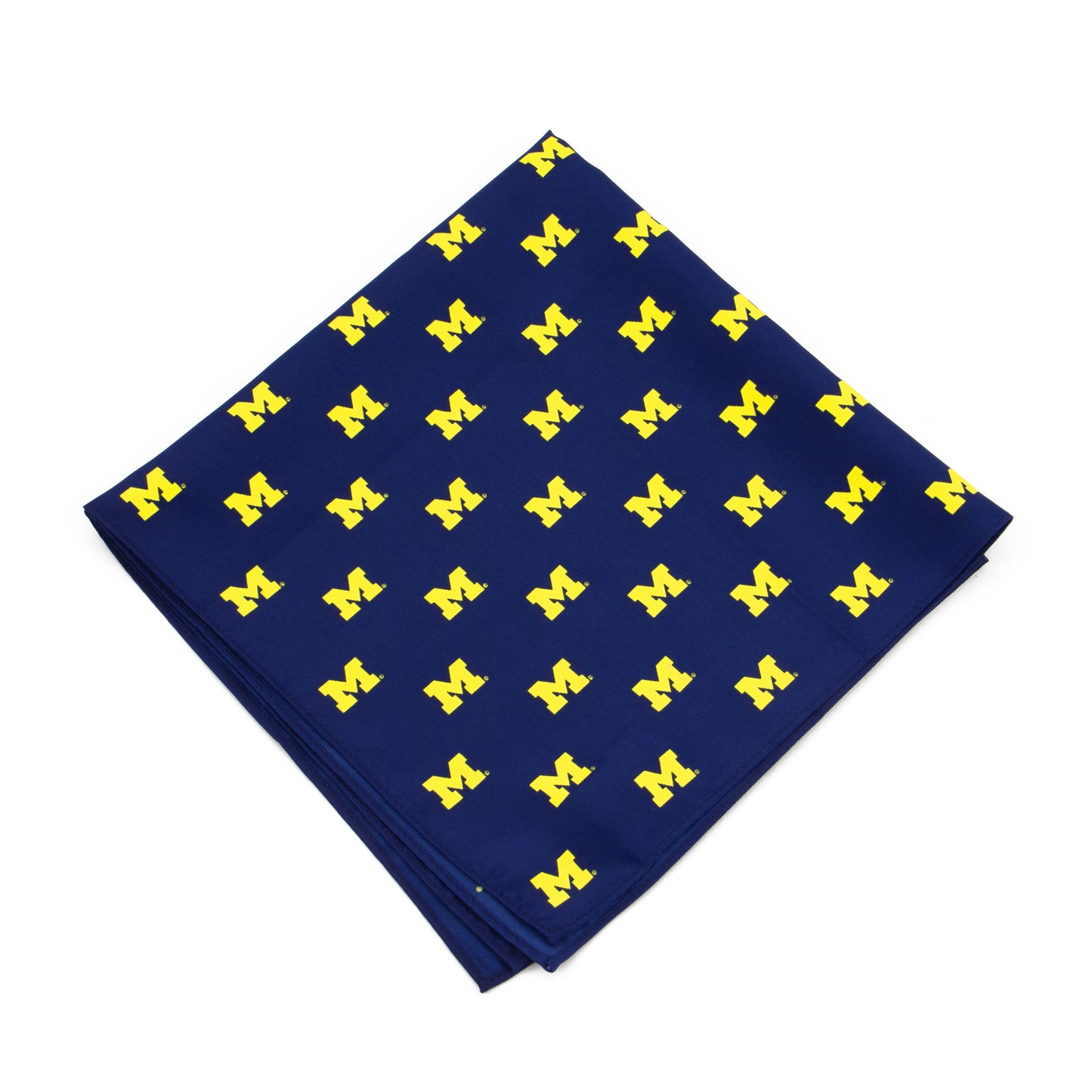 Michigan Wolverines Kerchief Pocket Square