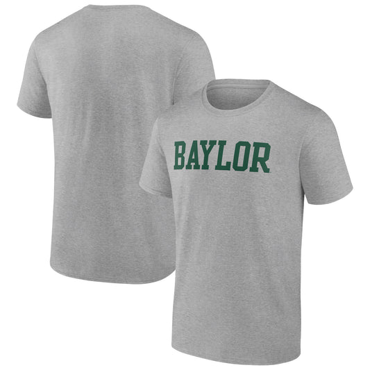 Men's Heather Gray Baylor Bears Basic Arch T-Shirt